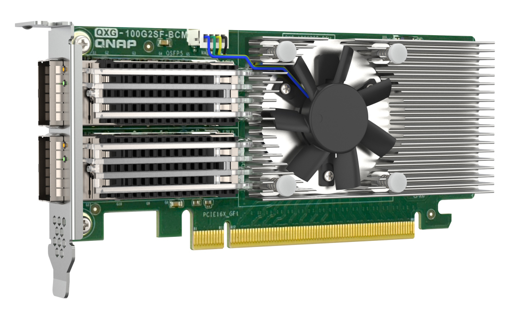 QNAP Systems представила адаптер QXG-100G2SF-BCM