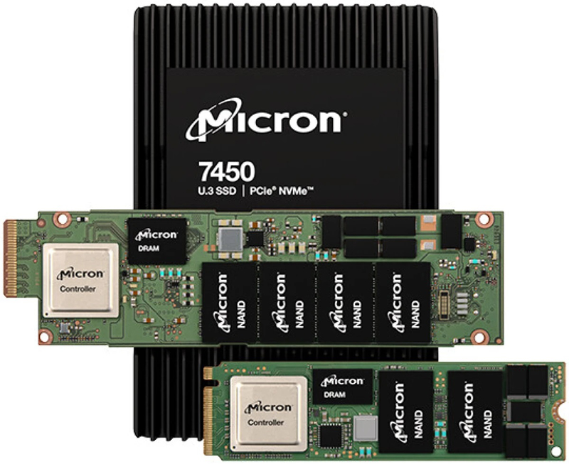 Micron анонсировала выход новых накопителей